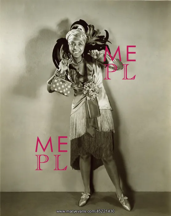 : Ethel Waters (1896-1977), in a 1929 publicity ? : Ethel Waters (1896-1977), in a 1929 publicity ?