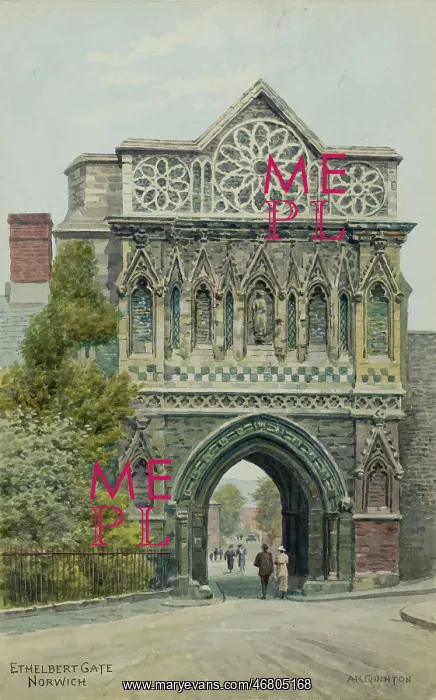 : Ethelbert Gate, Norwich, Norfolk : Ethelbert Gate, Norwich, Norfolk