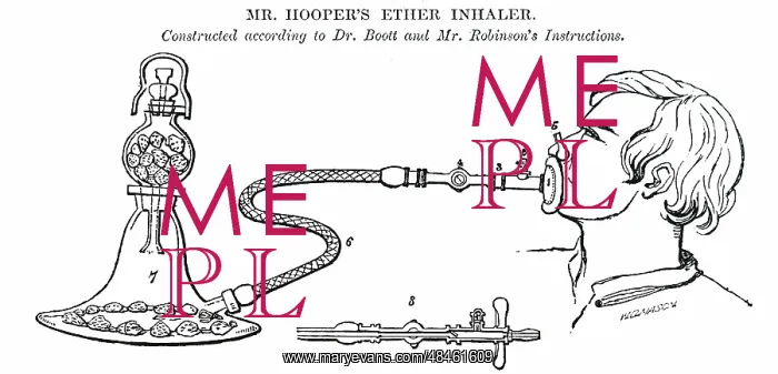  : Ether inhaler. From The Lancet, London, 1847