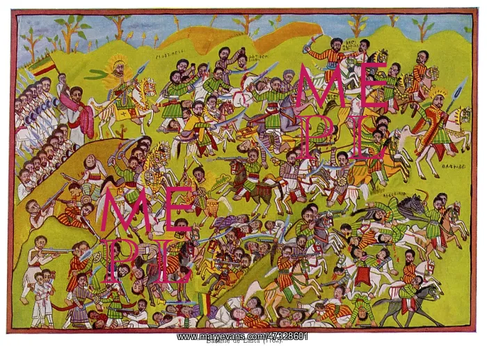  : ETHIOPIA / BATTLE OF LASTA