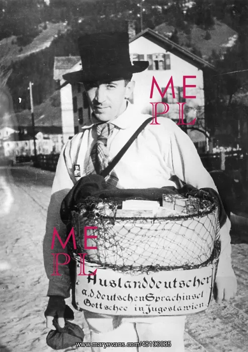 : Ethnic German from the area Gottschee, 1936 : Ethnic German from the area Gottschee, 1936