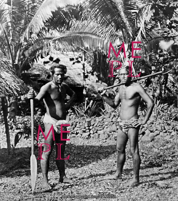  : Ethnic tribesman, Pago Pago, American Samoa