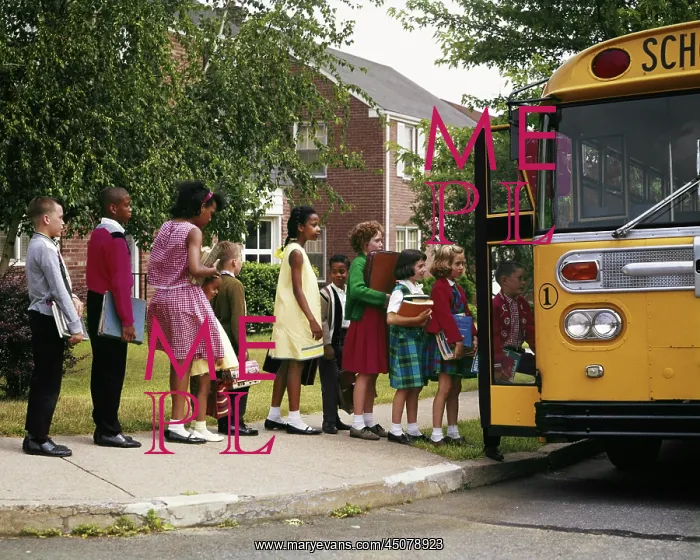 : Ethnically Diverse Group of School Children Carrying : Ethnically Diverse Group of School Children Carrying