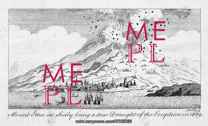: ETNA ERUPTS 1669 : ETNA ERUPTS 1669