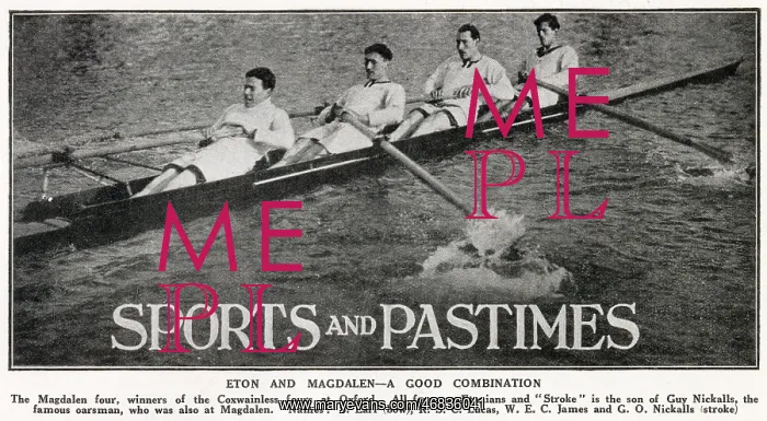 : Eton and Magdalen rowers : Eton and Magdalen rowers