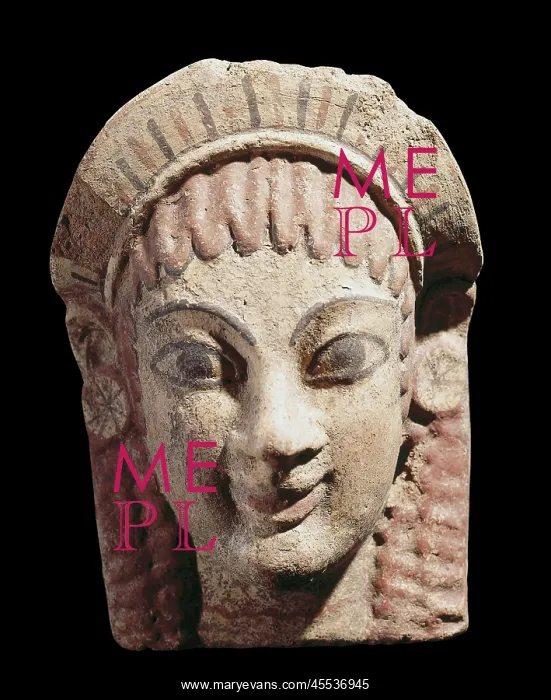 : Etruscan antefix : Etruscan antefix