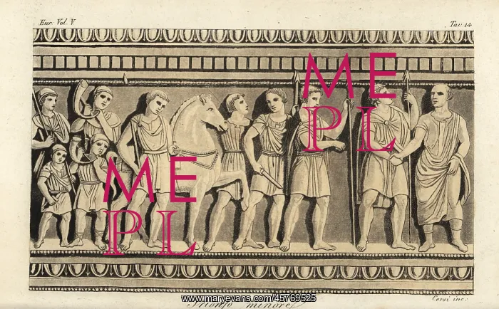 : Etruscan minor triumphal parade : Etruscan minor triumphal parade