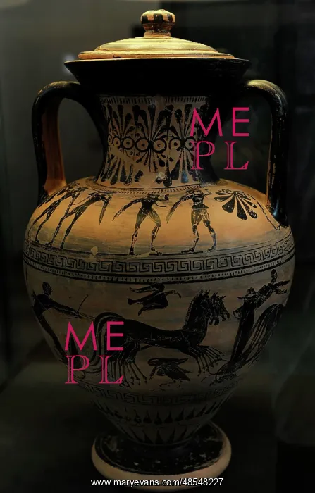 : Etruscan vase (amphora), 525-490 B.C. Ny Carlsberg Glyptotek : Etruscan vase (amphora), 525-490 B.C. Ny Carlsberg Glyptotek