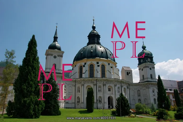 : Ettal Monastery, Upper Bavaria, Germany : Ettal Monastery, Upper Bavaria, Germany