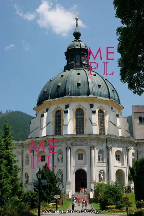 : Ettal Monastery, Upper Bavaria, Germany : Ettal Monastery, Upper Bavaria, Germany