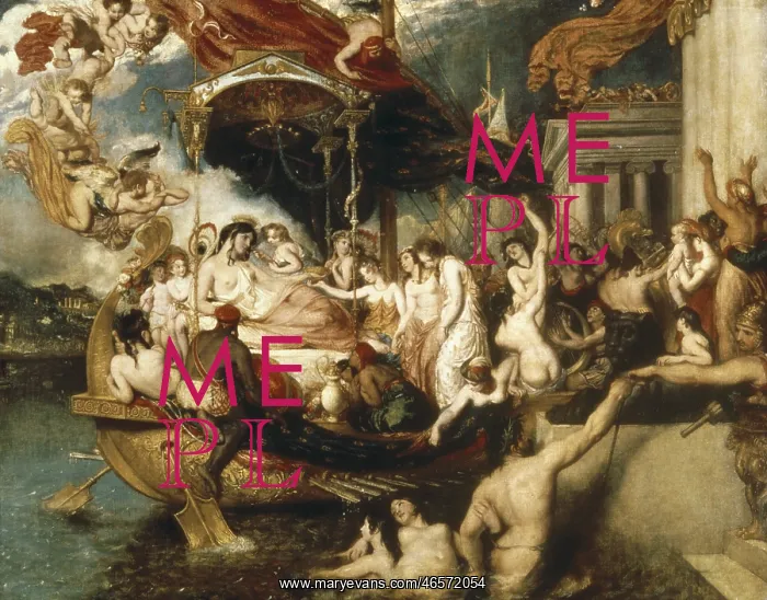  : ETTY, William, Triumph of Cleopatra