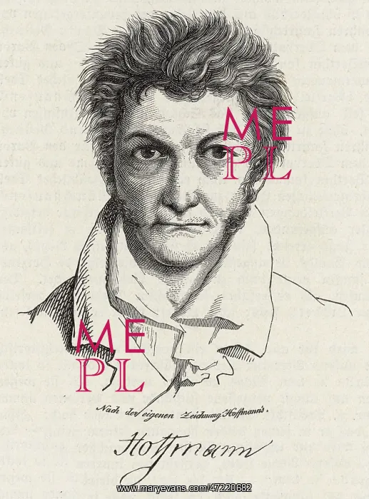 : Etw or Eta Hoffmann - German Romantic writer and composer : Etw or Eta Hoffmann - German Romantic writer and composer