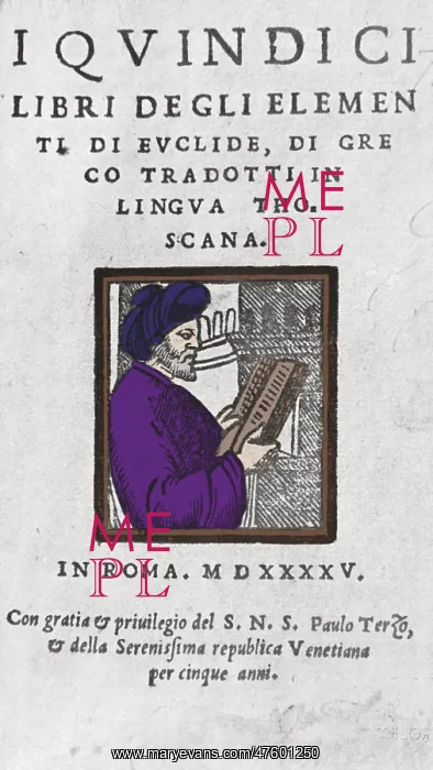 : Euclid, Ancient Greek Mathematician : Euclid, Ancient Greek Mathematician