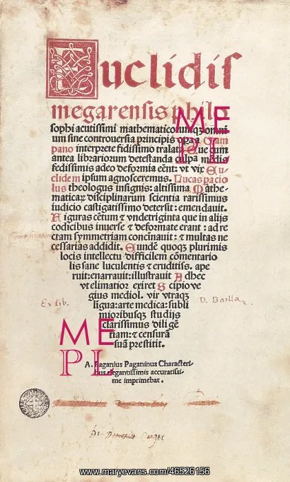 : EUCLID (c. 300 BC). Greek mathematician and geometrician : EUCLID (c. 300 BC). Greek mathematician and geometrician