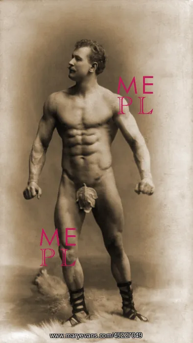: Eugen Sandow (1867-1925), assuming a pose ? : Eugen Sandow (1867-1925), assuming a pose ?