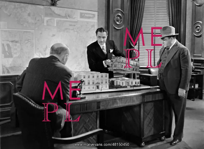 : Eugene Pallette and William Powell in The Kennel Murder Cas : Eugene Pallette and William Powell in The Kennel Murder Cas