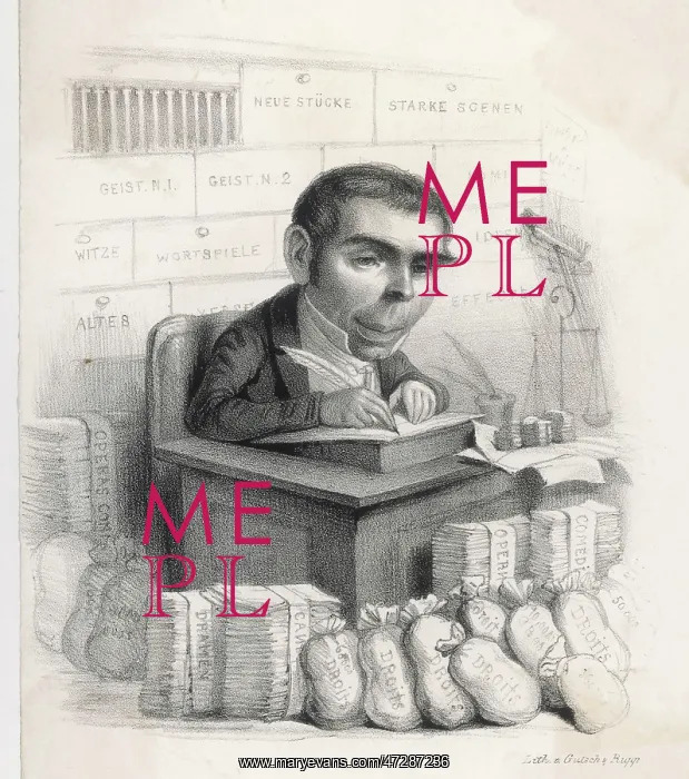 : EUGENE SCRIBE, French author : EUGENE SCRIBE, French author