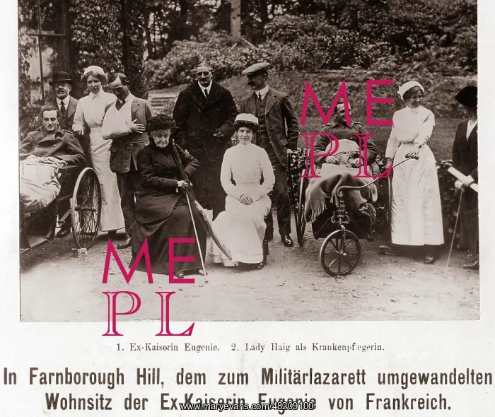 : Eugenie - empress - France - Gemahlin von Napoleon III. - 01.01.1826-31.12.1920 : Eugenie - empress - France - Gemahlin von Napoleon III. - 01.01.1826-31.12.1920