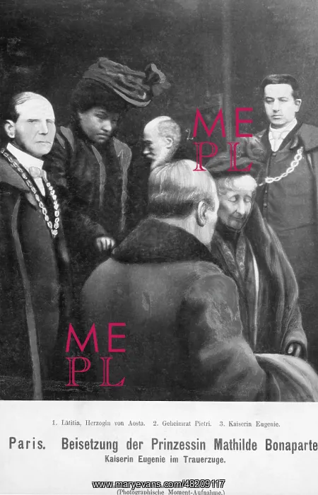 : Eugenie - empress - France - Gemahlin von Napoleon III. - 01.01.1826-31.12.1920 : Eugenie - empress - France - Gemahlin von Napoleon III. - 01.01.1826-31.12.1920