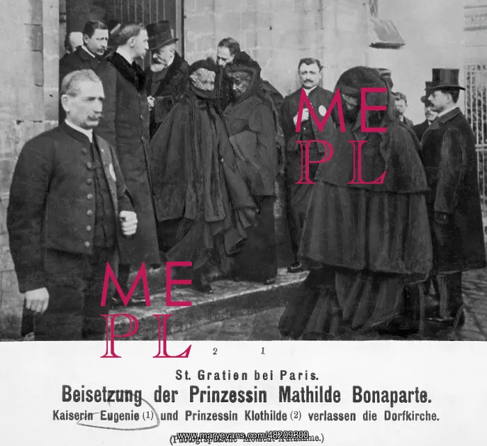 : Eugenie - empress - France - Gemahlin von Napoleon III. - 01.01.1826-31.12.1920 : Eugenie - empress - France - Gemahlin von Napoleon III. - 01.01.1826-31.12.1920