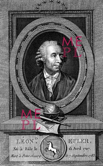: Euler, Leonhard, 15.4.1707 - 7.9.1783, Swiss : Euler, Leonhard, 15.4.1707 - 7.9.1783, Swiss