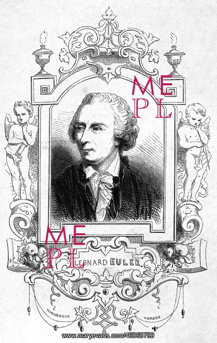 : Euler, Leonhard, 15.4.1707 - 7.9.1783, Swiss : Euler, Leonhard, 15.4.1707 - 7.9.1783, Swiss