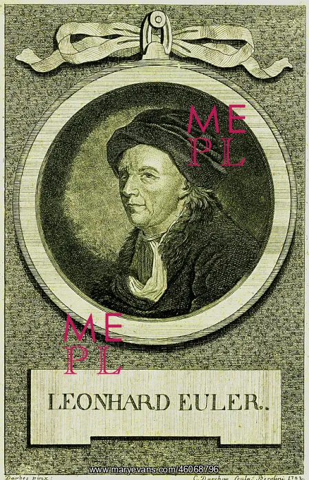 : Euler, Leonhard, 15.4.1707 - 7.9.1783, Swiss : Euler, Leonhard, 15.4.1707 - 7.9.1783, Swiss