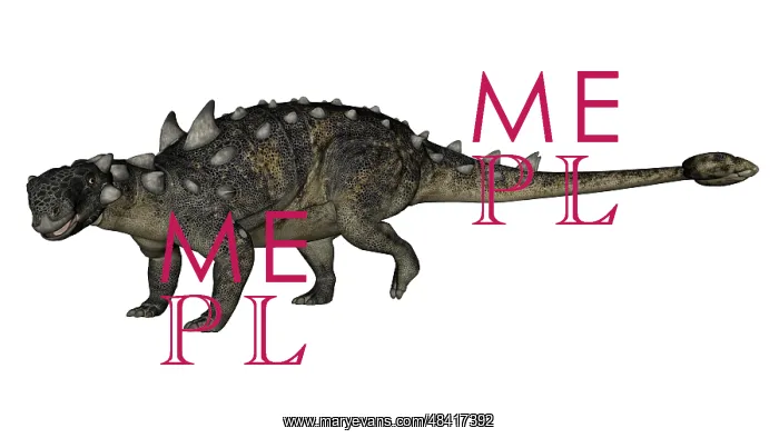 : Euoplocephalus dinosaur : Euoplocephalus dinosaur