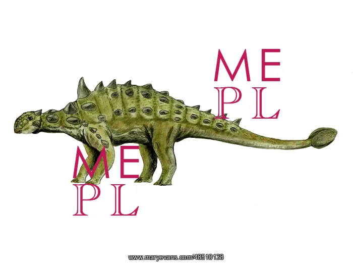 : Euoplocephalus dinosaur : Euoplocephalus dinosaur