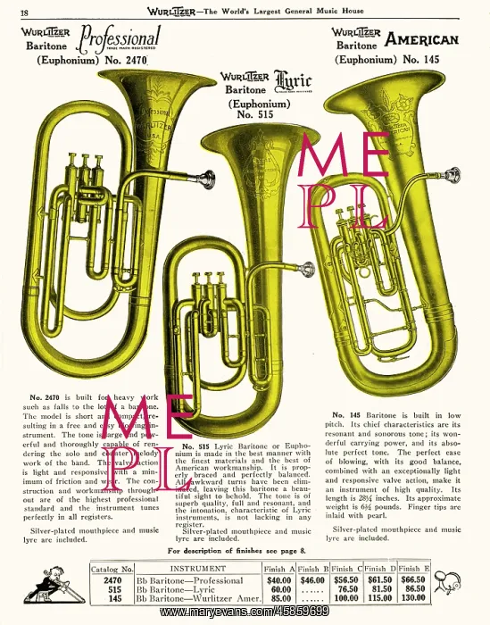  : EUPHONIUM (WURLITZER)