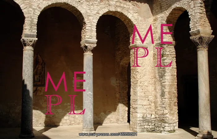 : Euphrasian basilica. Porec. Croatia : Euphrasian basilica. Porec. Croatia