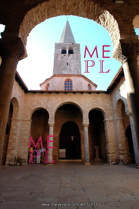 : Euphrasius Basilica, Porec, Croatia : Euphrasius Basilica, Porec, Croatia