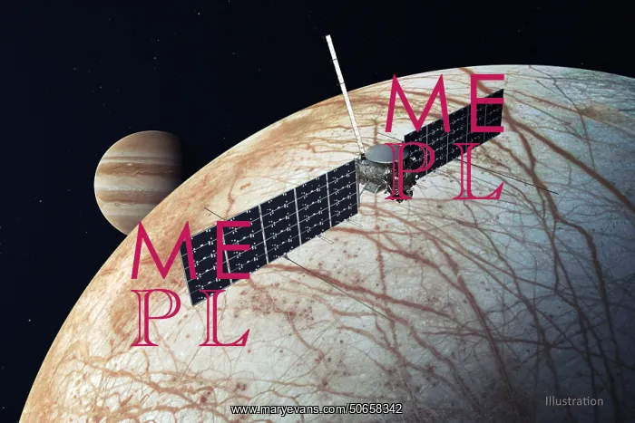 : Europa Clipper Spacecraft and Europa : Europa Clipper Spacecraft and Europa