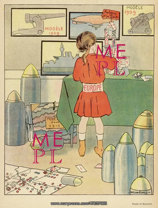 : EUROPE & PEACE / 1908 : EUROPE & PEACE / 1908