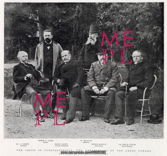 : European Ambassadors in Constantinople 1896 : European Ambassadors in Constantinople 1896