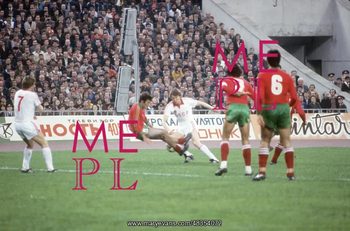  : European championship qualifying match, 1983