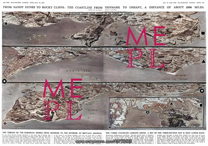 : European coastline 1944 : European coastline 1944