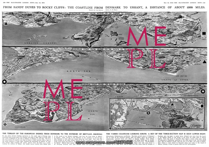 : European coastline 1944 : European coastline 1944