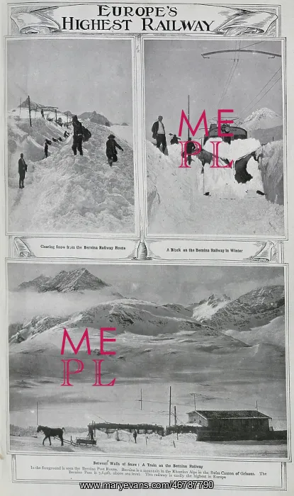 : Europe's Highest Railway in deep snow : Europe's Highest Railway in deep snow