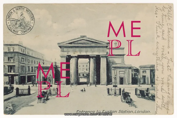: EUSTON ARCH : EUSTON ARCH