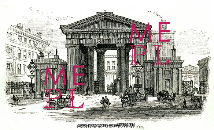 : Euston Arch, Euston Station, London : Euston Arch, Euston Station, London