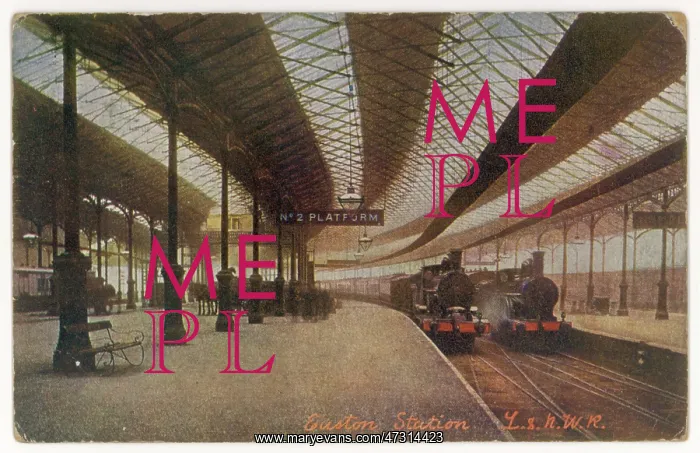  : Euston Platform - Trains