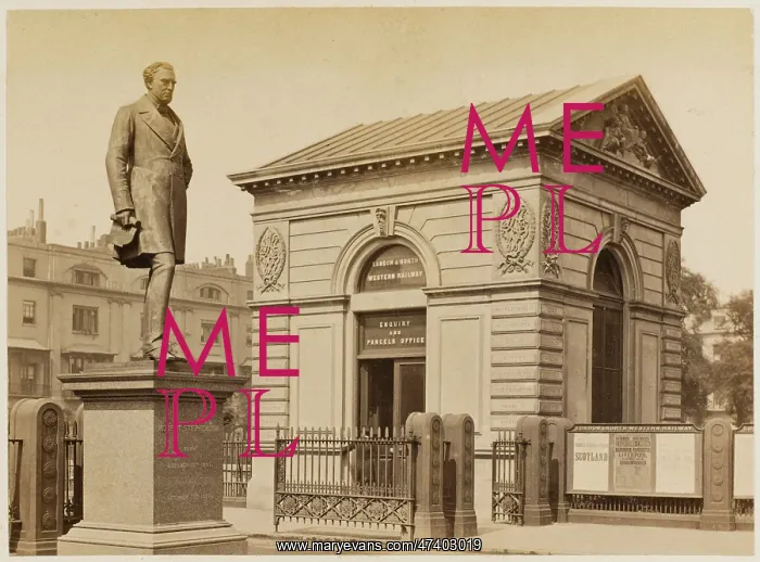 : Euston Sq Station 1877 : Euston Sq Station 1877