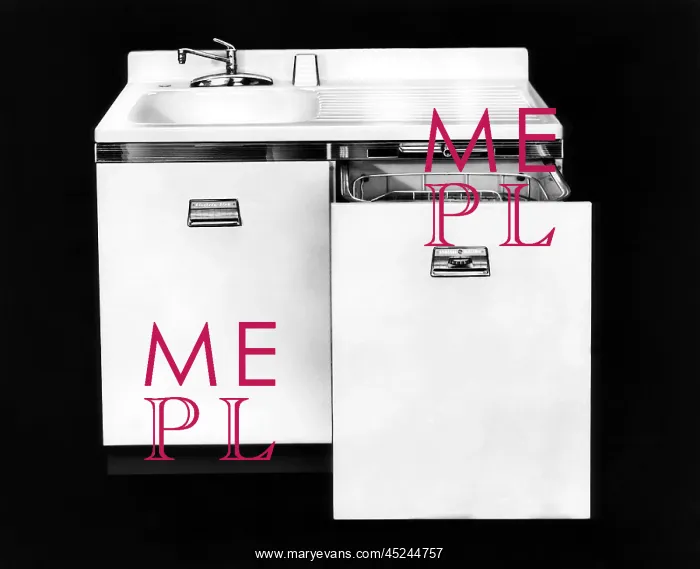 : EV1902 - Dishwasher, circa 1950s. ? : EV1902 - Dishwasher, circa 1950s. ?