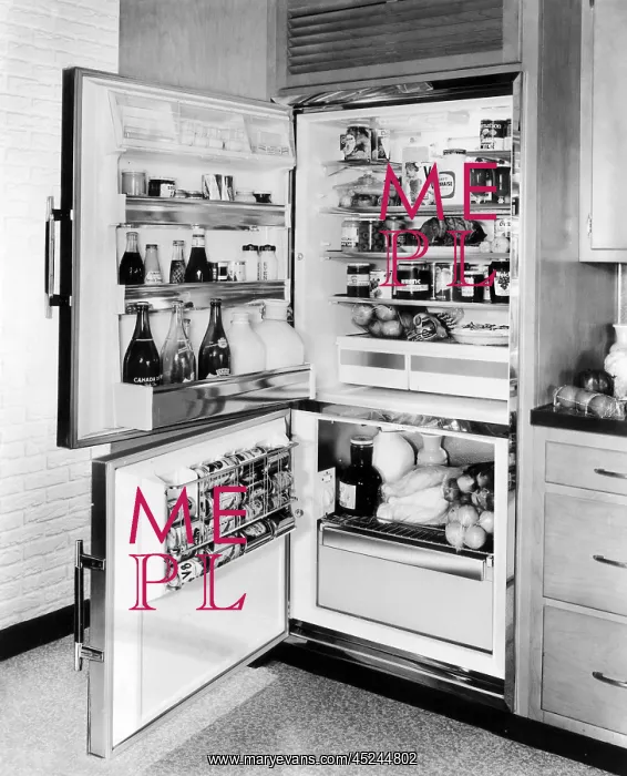 : EV1905 - Refrigerator, 1961. ? : EV1905 - Refrigerator, 1961. ?