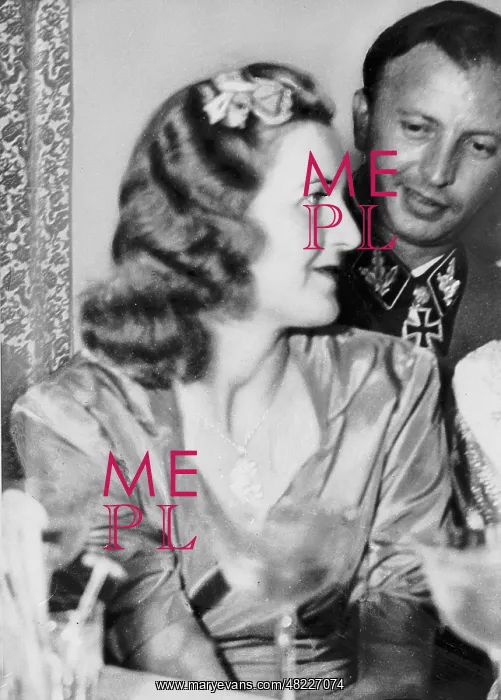 : Eva Braun and Hermann Fegelein, 1944 : Eva Braun and Hermann Fegelein, 1944