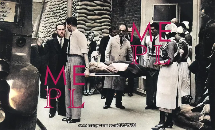 : Evacuating hospital patients in World War Two : Evacuating hospital patients in World War Two