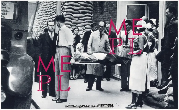 : Evacuating hospital patients in World War Two : Evacuating hospital patients in World War Two