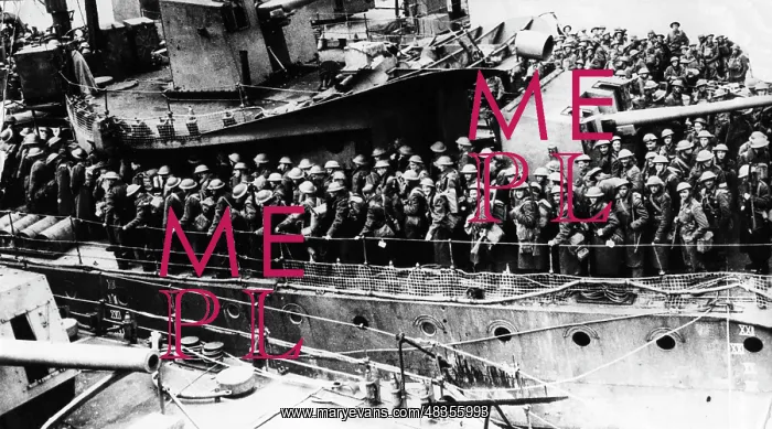 : Evacuation of British soldiers from Dunkirk, 1940 : Evacuation of British soldiers from Dunkirk, 1940