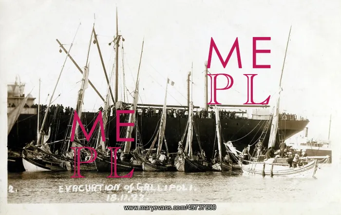 : The Evacuation Of Gallipoli - November 1922 : The Evacuation Of Gallipoli - November 1922